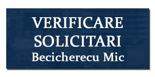 verificare solicitari